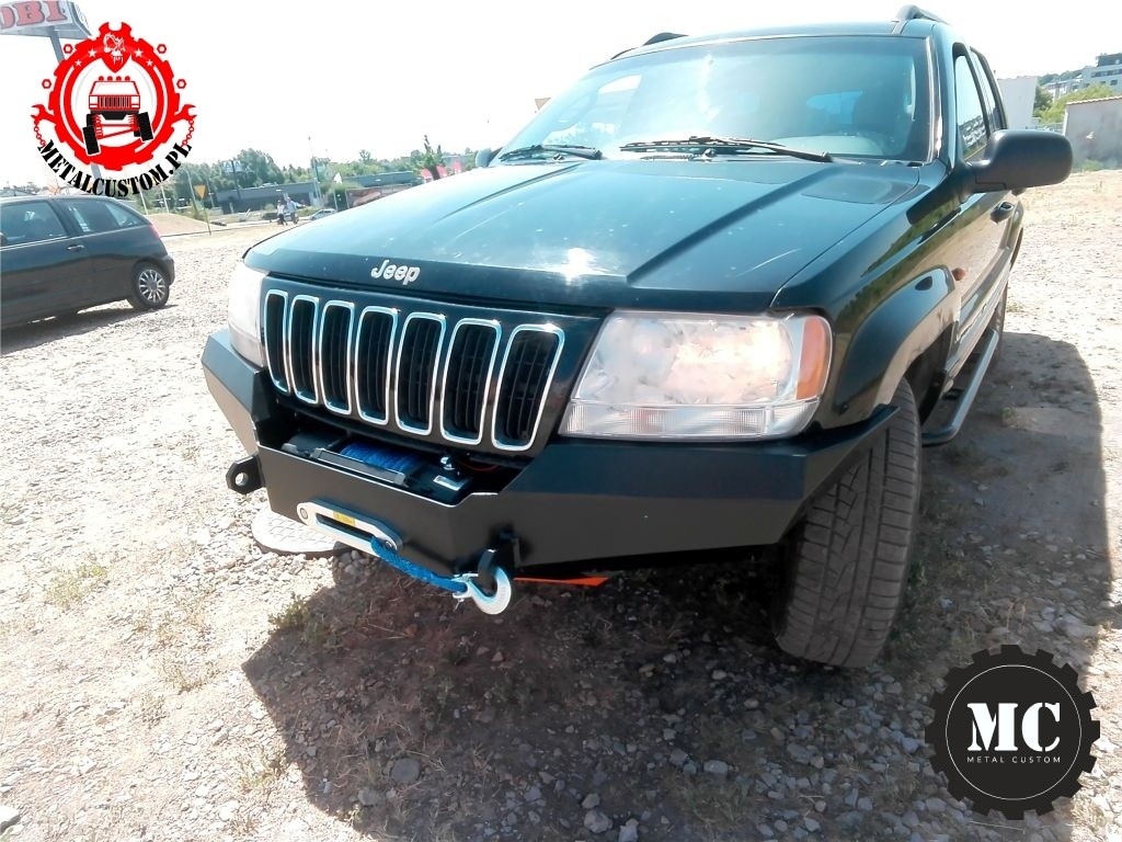 Jeep Grand Cherokee WJ zderzak przedni METAL CUSTOM OFFROAD
